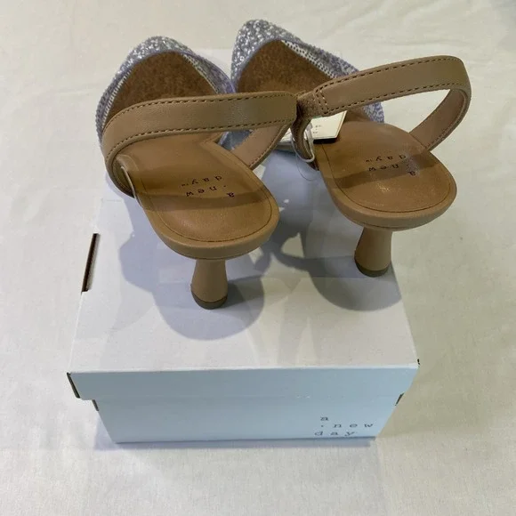 NEW A New Day Women's Isabel Embellished Slingback Heels - Size 8 - Picture 6 of 12